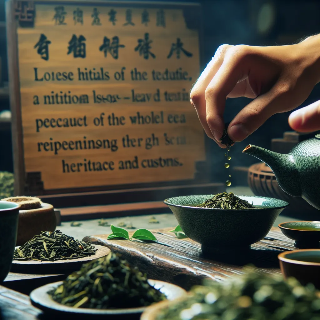 De geschiedenis en tradities van bladgroene thee